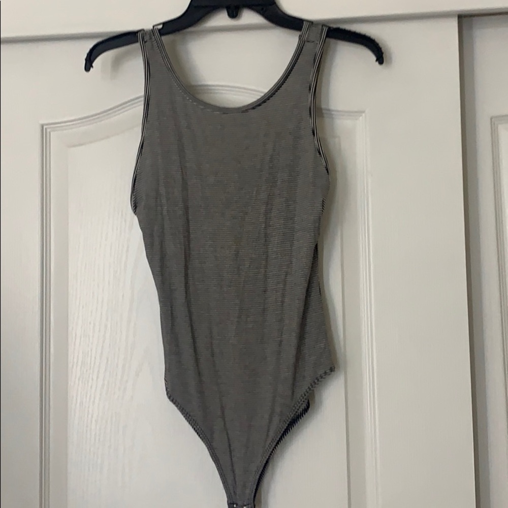 Forever 21 Striped body suit